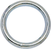Campbell T7661154 Welded Ring, 150 lb Working Load, 2 in ID Dia Ring, #7B Chain, Solid Bronze, Polished